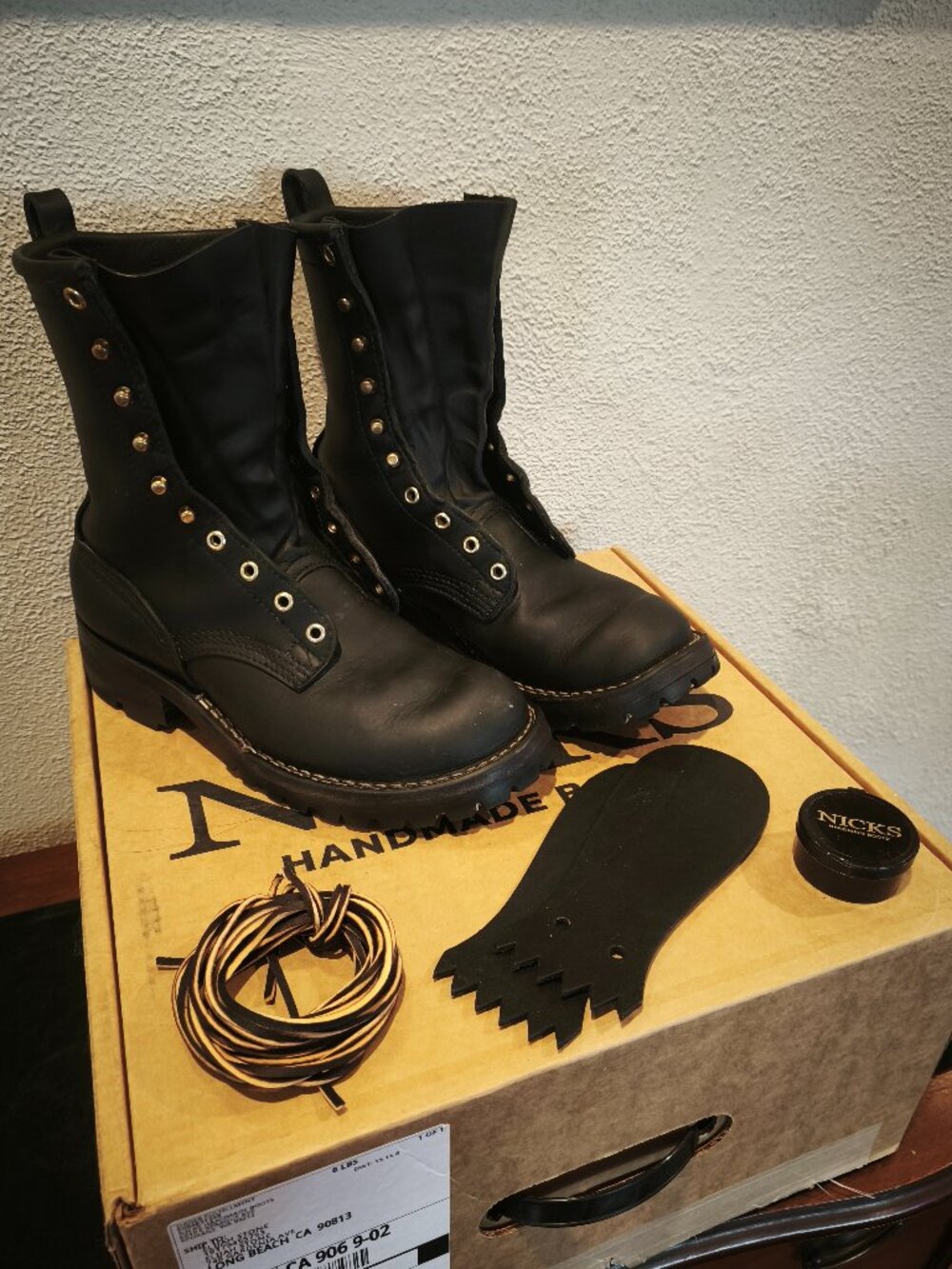 Handmade Leather Work Boots - Nick's Boots **FREE SHIPPING**